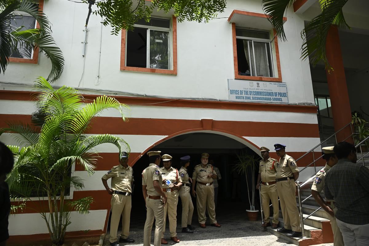 The main accused in the Srushti Fertility Centre case, Pachipala Namratha aka Athaluri Namratha, Athaluri Namratha, being questioned in police custody at the North Zone DCP’s office in Secunderabad.