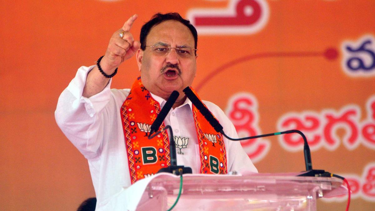 Nadda slams Congress, accuses its leaders of spreading ‘misinformation’ out of ‘frustration’
