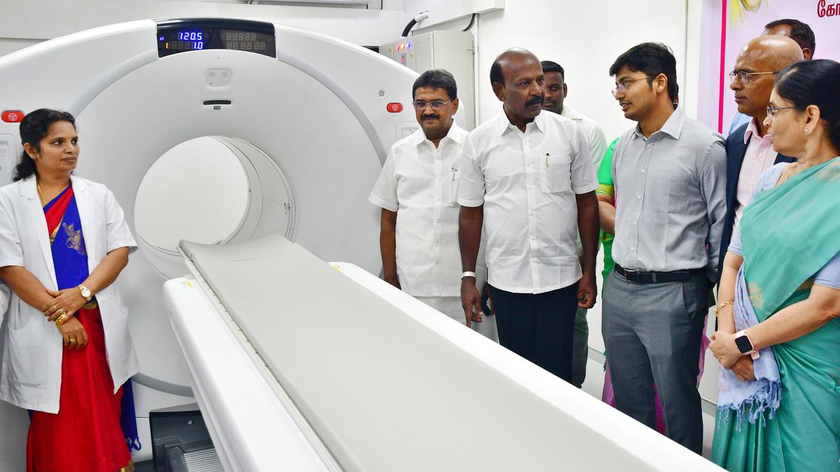 Health Minister commissions PET CT scan equipment worth ₹12 crore for cancer care at CMCH