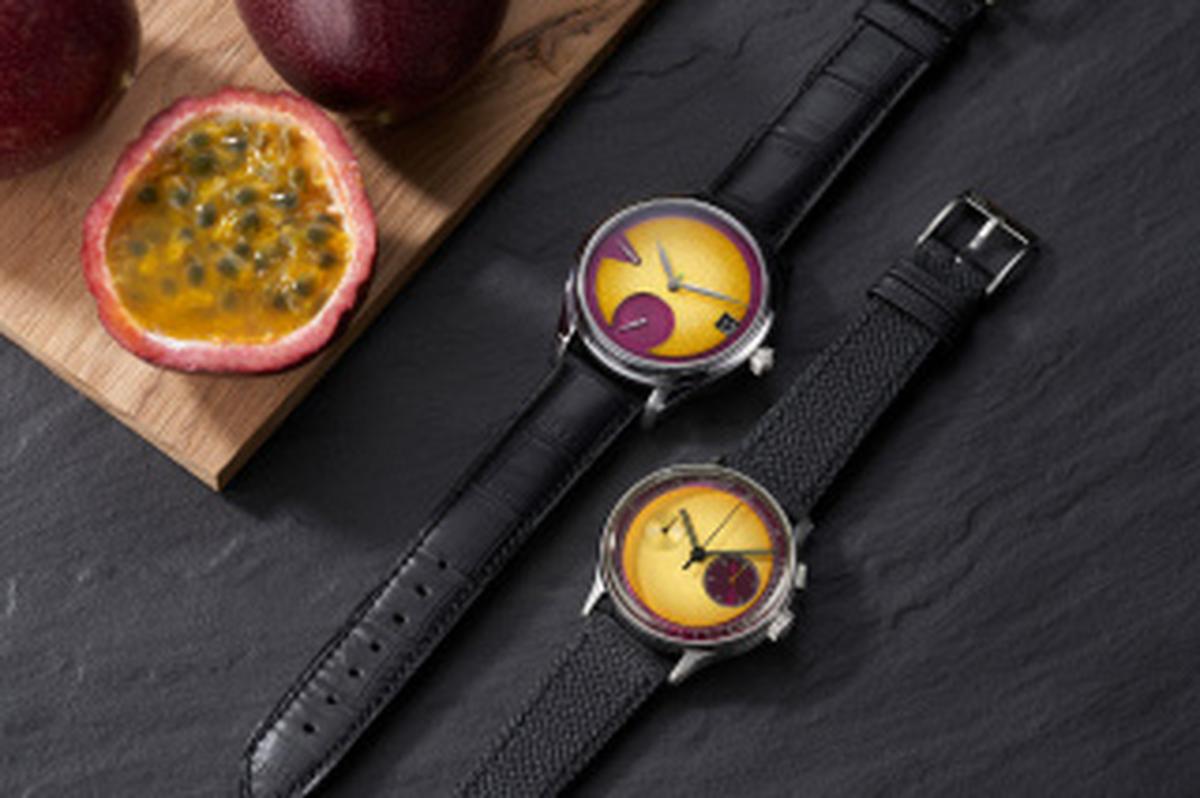 H Moser & Cie and UnderdOg collaboration brings the diverse converge on passion fruit