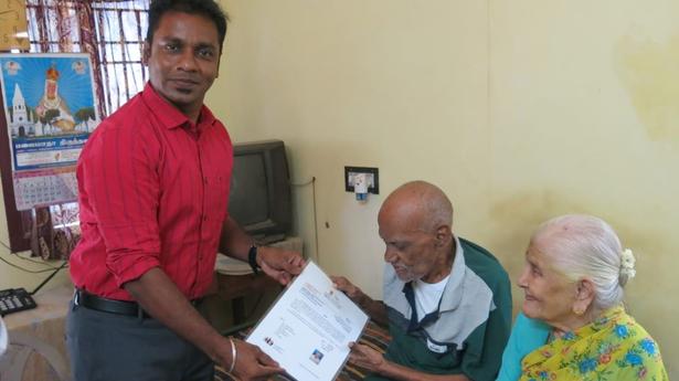 Ex-railway man in Tiruchi chugs past century mark