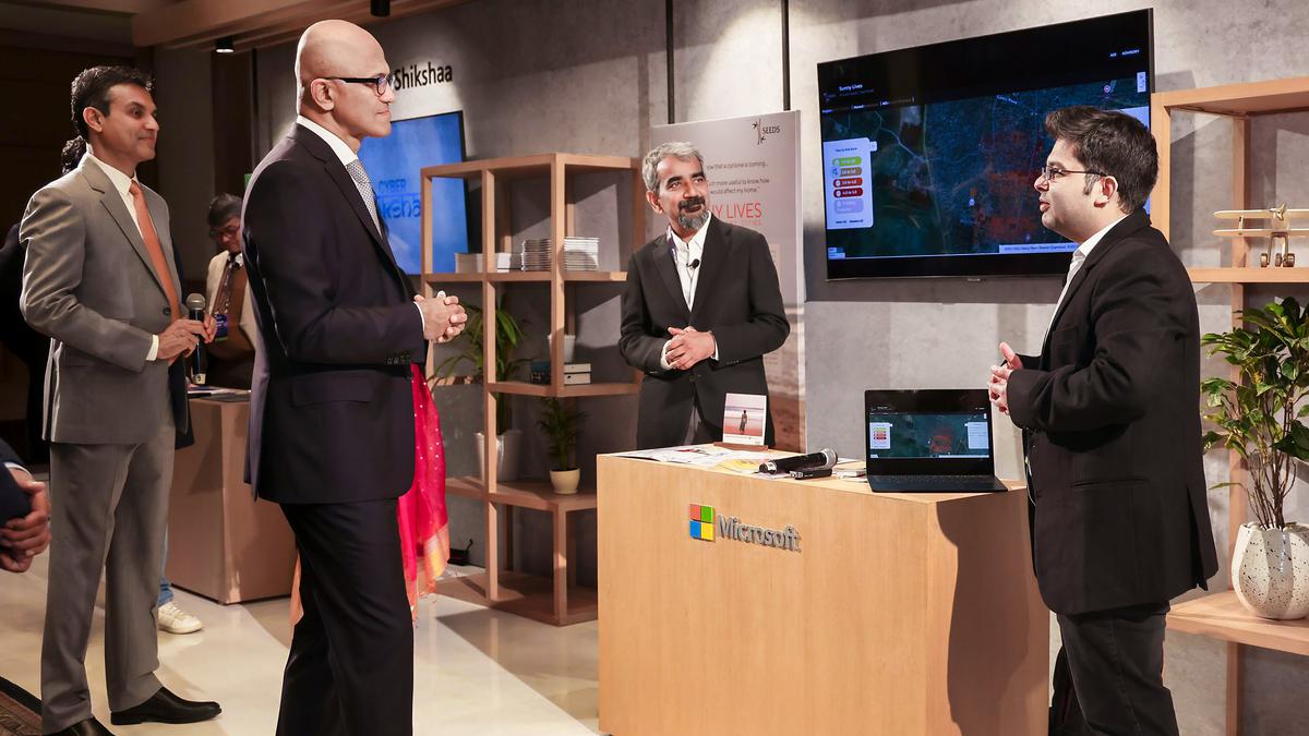 Technology not only about economic growth: Nadella