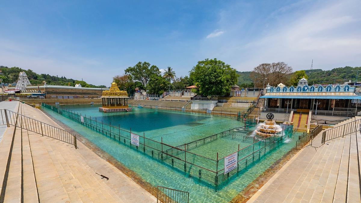 Tirumala pushkarini to remain closed for repairs until August 20