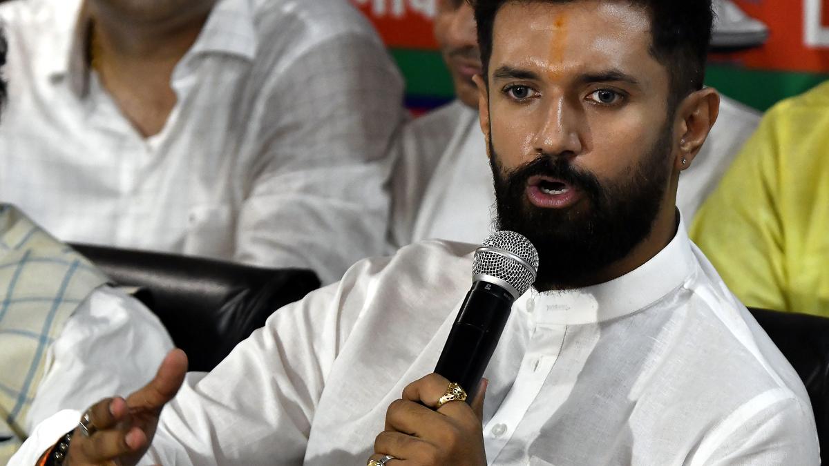 LJP (Ram Vilas) to contest Jharkhand Assembly polls, in alliance or alone: Chirag Paswan