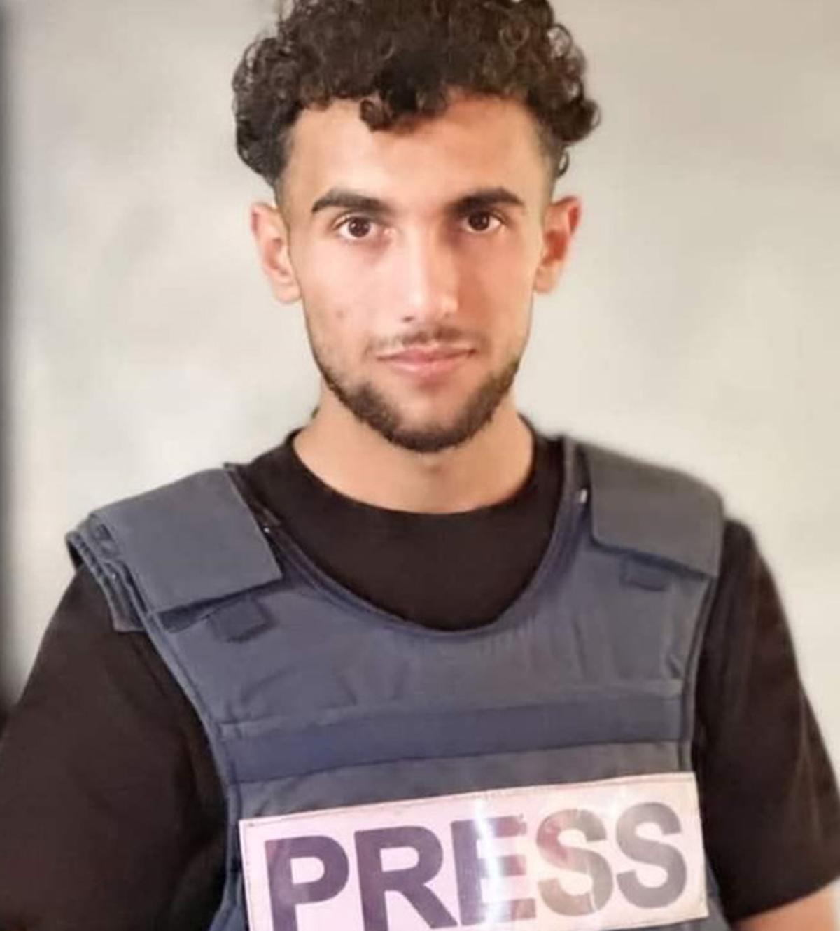 Killed Palestinian journalist AlHassan Hamad. (Photo: Courtesy of Abdul Rahim Hamad)