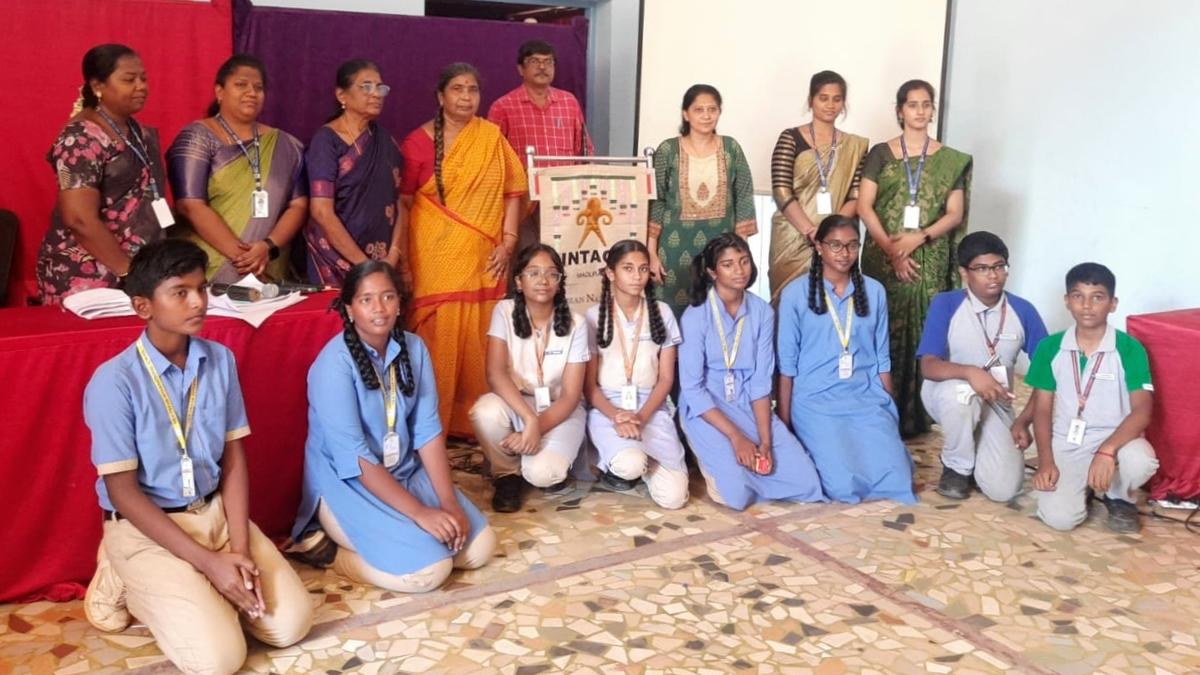 INTACH Quiz in Madurai: Mahatma Montessori Students Emerge Winners