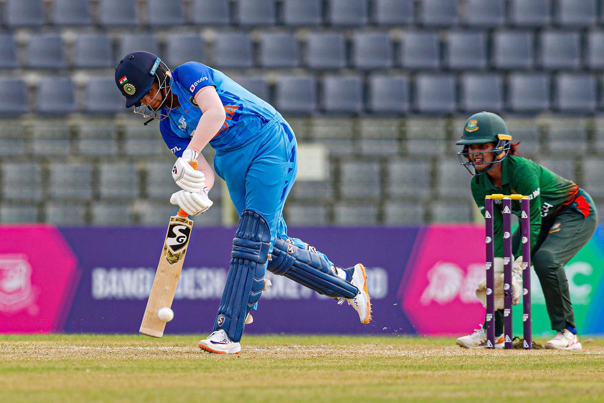 Women’s Asia Cup | Shafali, Jemimah take India to 159/5 vs Bangladesh