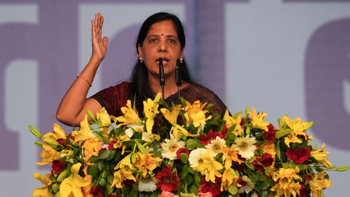 Kejriwal is a lion, won’t stay in prison for long Sunita Kejriwal