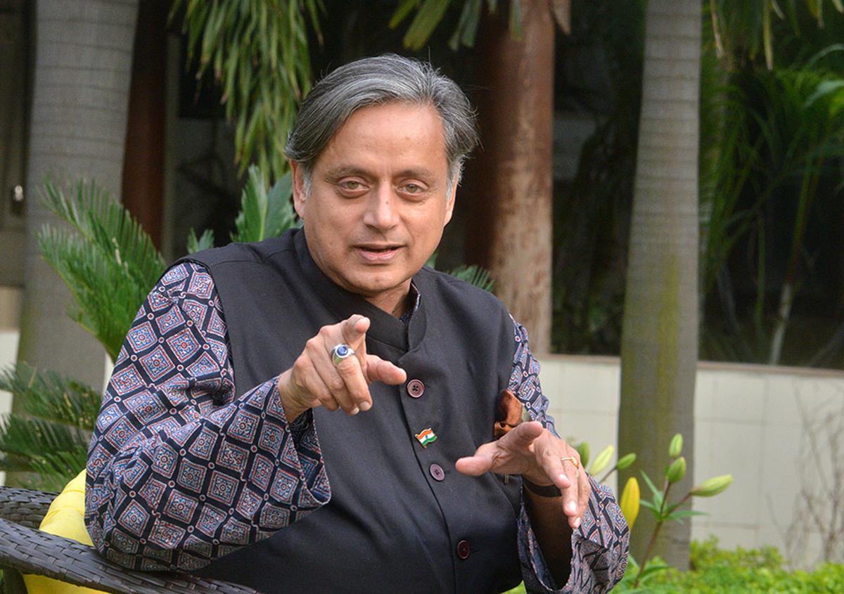 Shashi Tharoor: The President The Congress Needs But Won’t Get - The Hindu