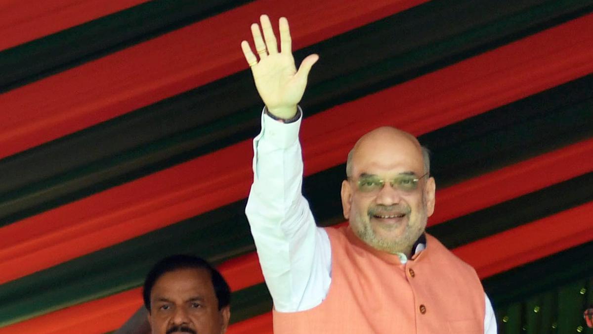 Amit Shah discusses Tripura tribal areas issues with Tipra Motha chief