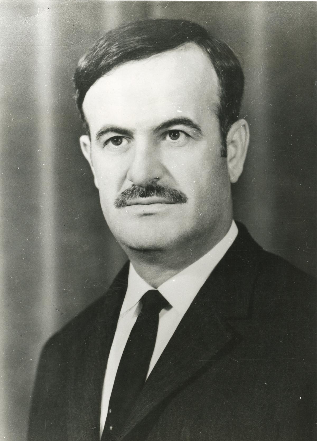 Hafez Al-Assad, the then President of Syria Hafez Al-Assad, the then President of Syria