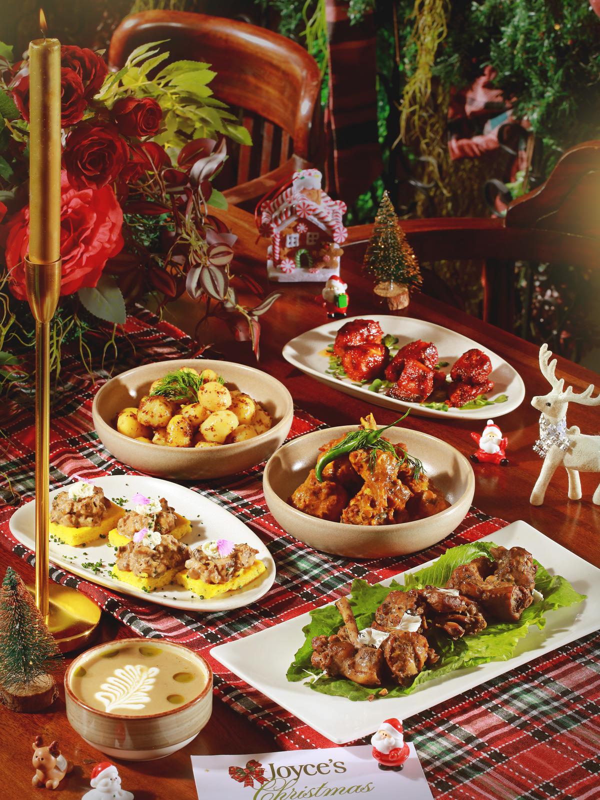 Joyce's spread in The Scarlet House