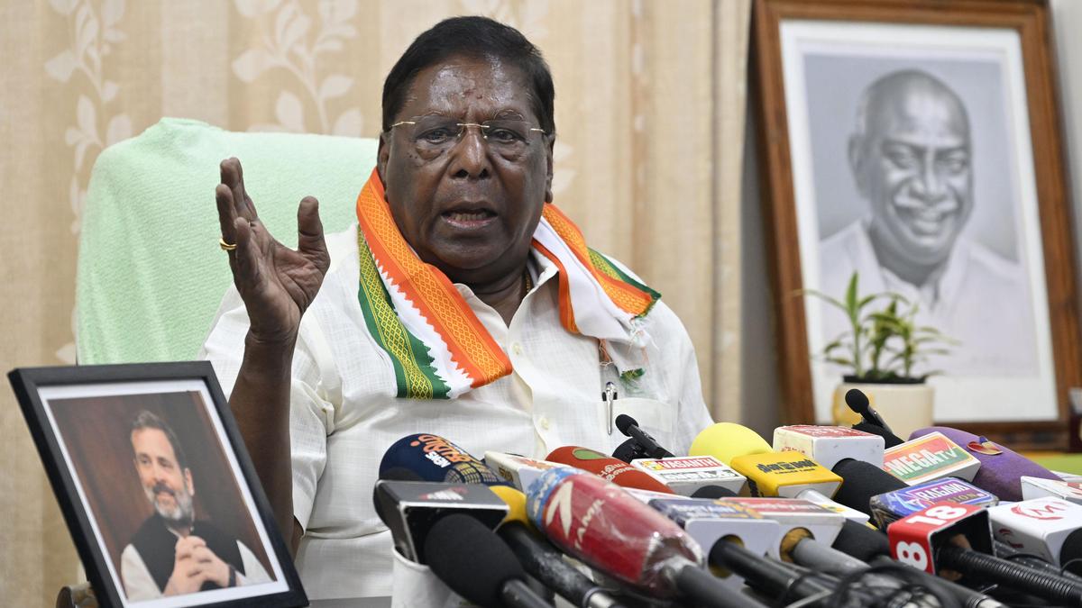 Puducherry Assembly election: Congress will lead alliance in Union Territory, says Narayanasamy
