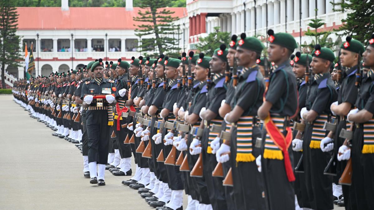 Over 1,000 Agniveers take part in Passing Out Parade in MRC, Wellington