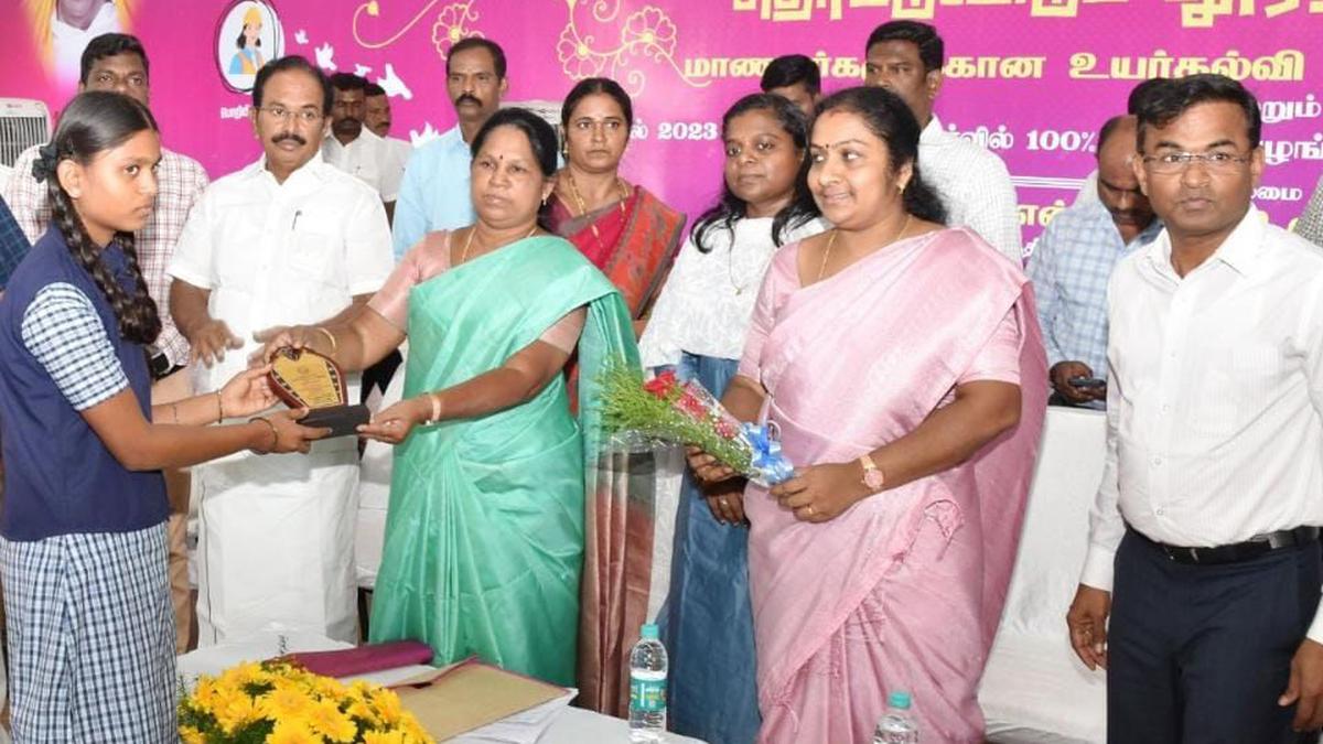 Students need discipline and education to succeed in life, says Minister Kayalvizhi