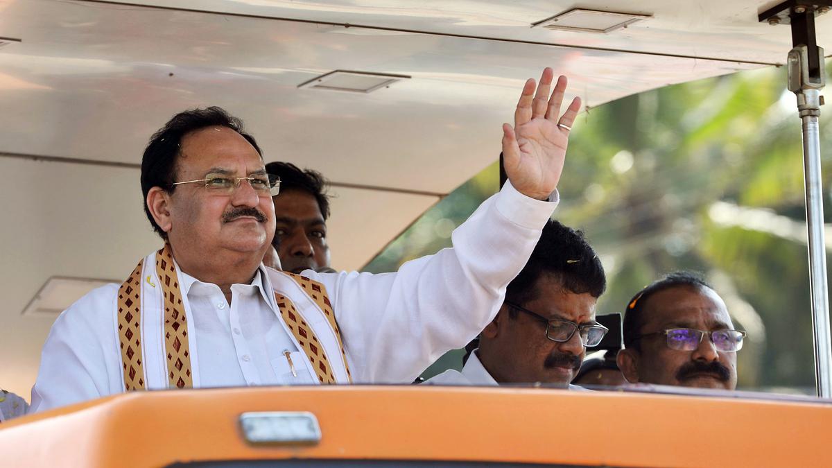 Karnataka Assembly polls: J.P. Nadda releases BJP’s election manifesto