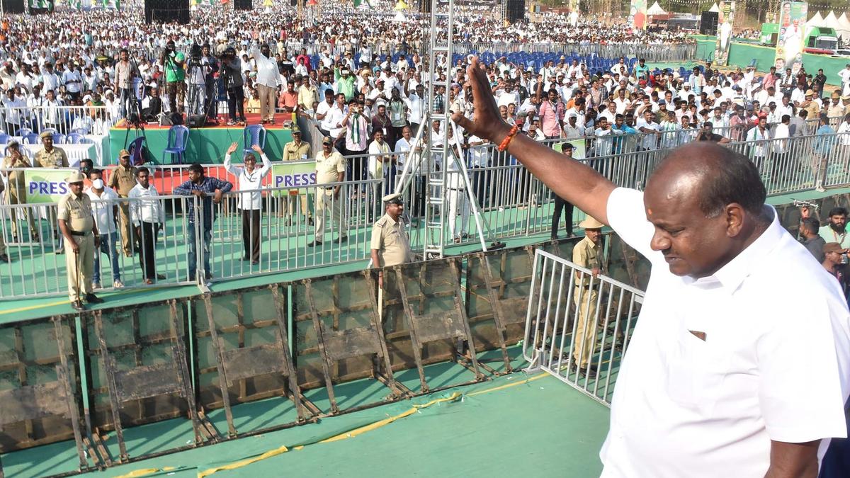 BJP in a race to lay foundation stones ahead of elections, says Kumaraswamy