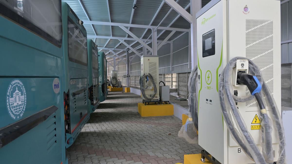High-capacity charging station for electric buses in Puducherry to be ready soon