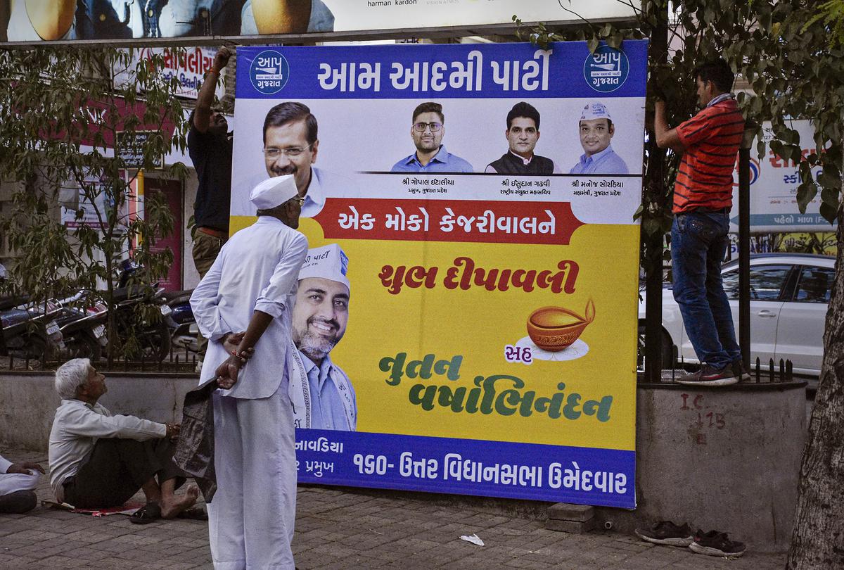 AAP declares 21 more candidates for Gujarat polls, 139 names announced so far