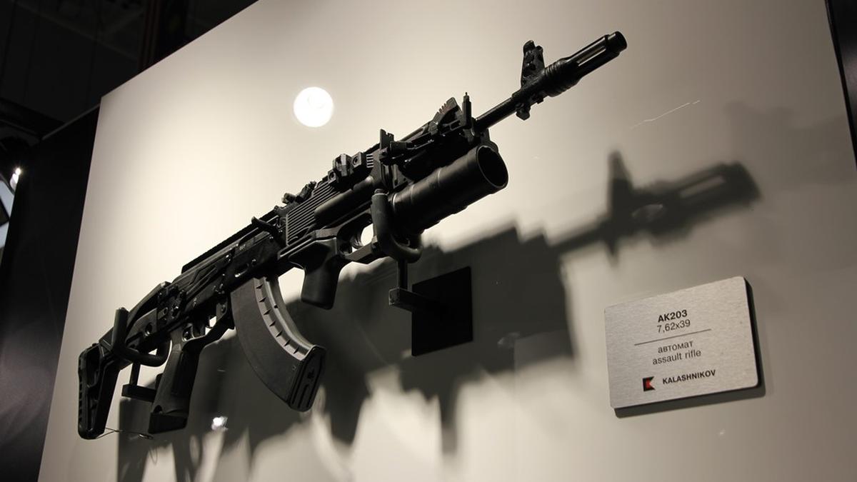 Indo-Russian joint venture begins manufacturing AK-203 assault rifles in U.P.