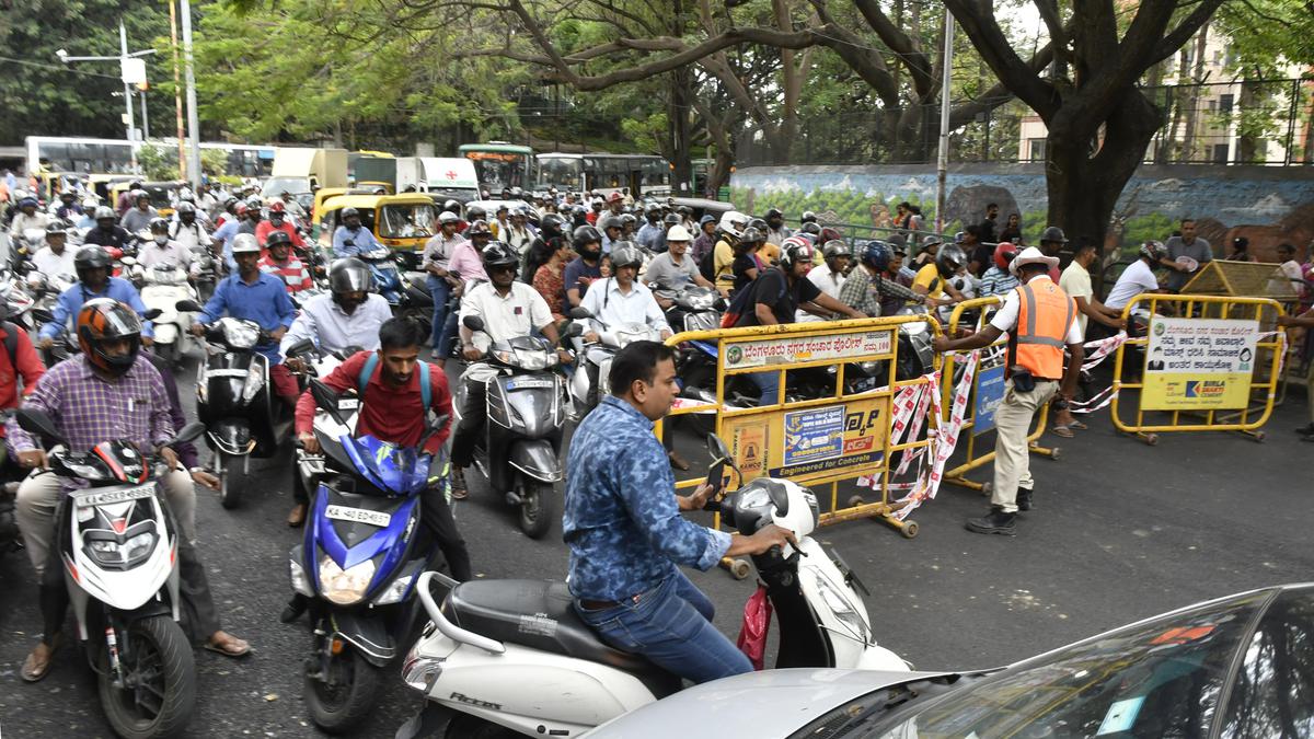 Modi roadshow halts traffic in parts of south and west Bengaluru