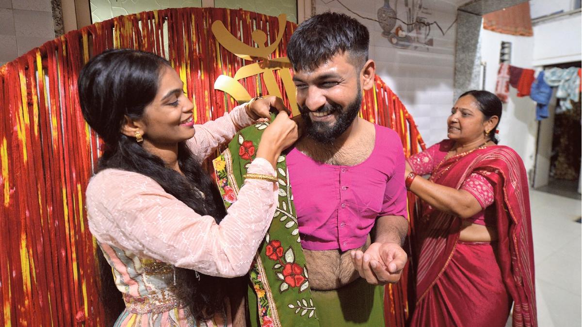 In Frames: Legend of Saduma lives on as Barot men don saris and perform garba