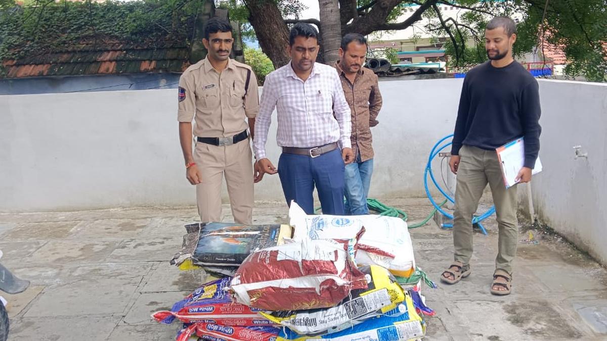 Over 450 kg contraband seized in separate operations in Warangal