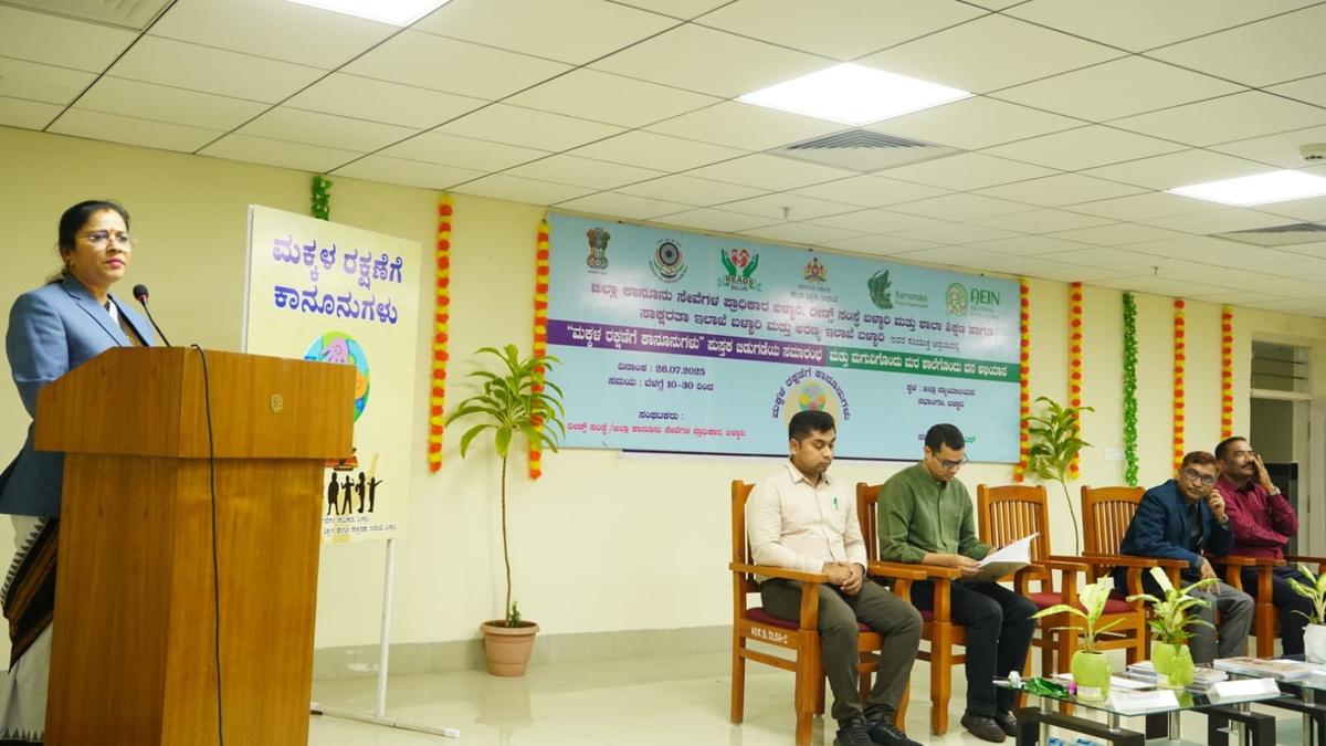 Let us provide children with a nurturing environment, says judge at book launch on child protection laws in Ballari