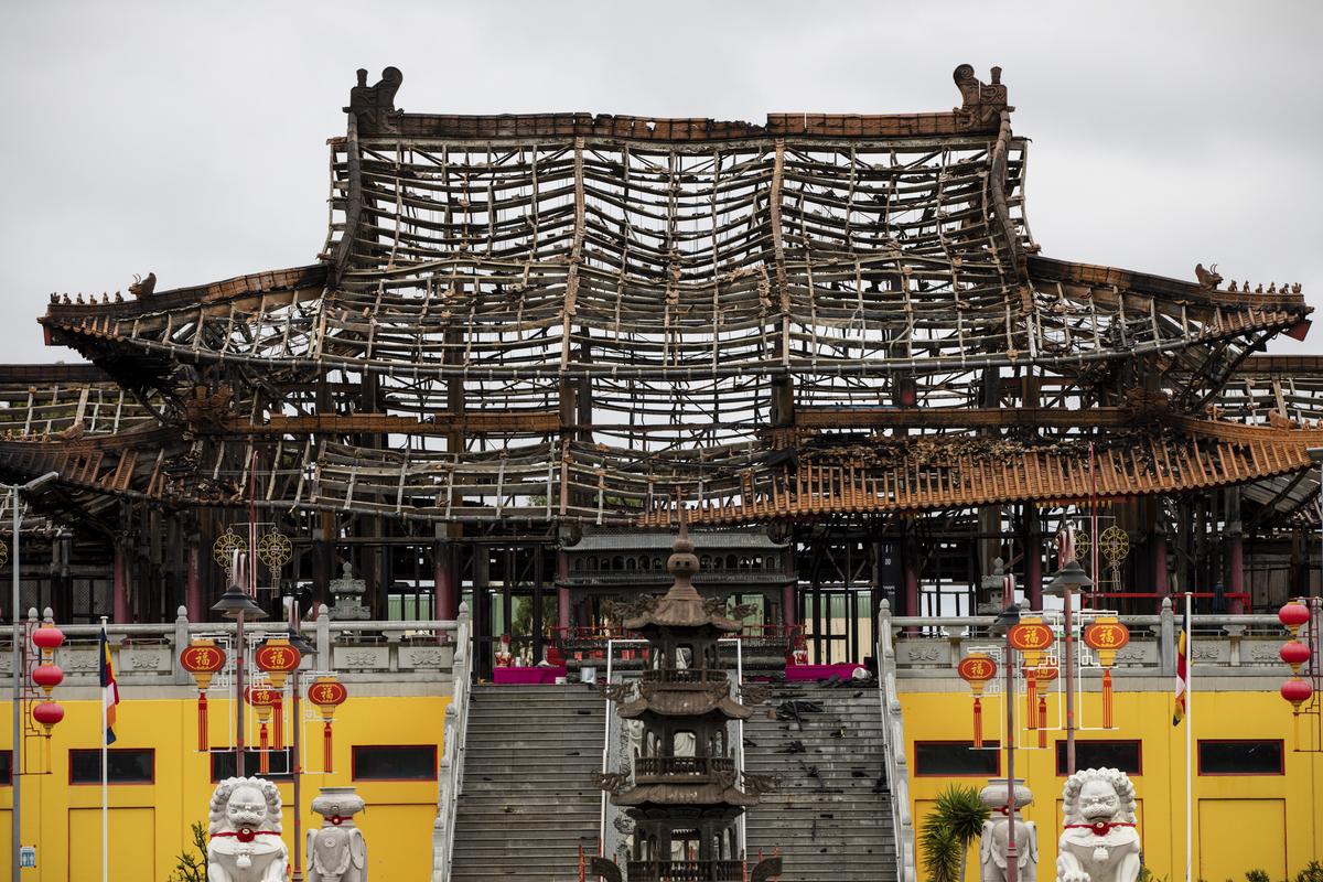 Fire damages Buddhist temple in Melbourne - The Hindu