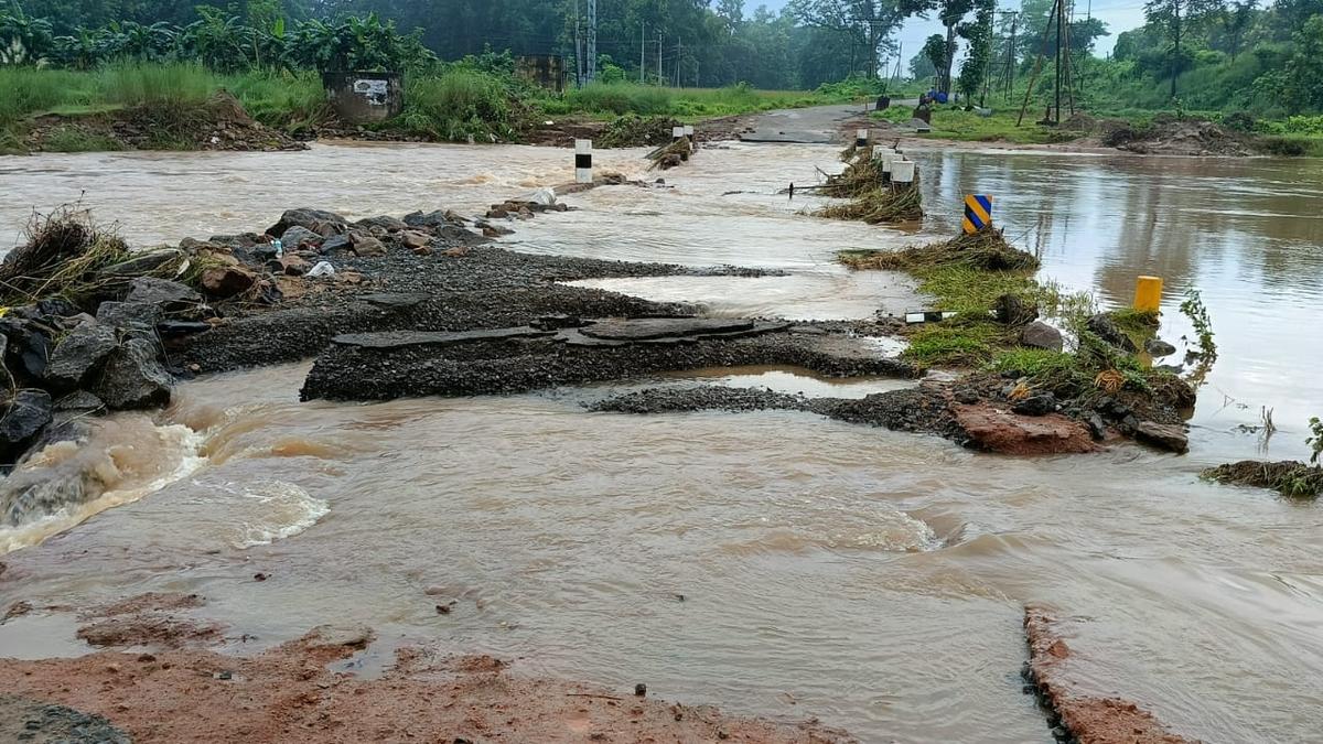 Rivers in North Andhra receiving huge inflows with incessant rains