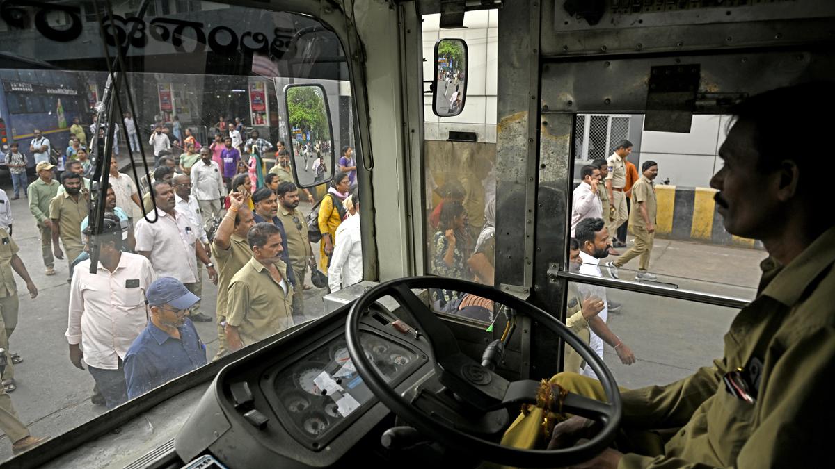 Why are Telangana RTC employees protesting? What are their demands?