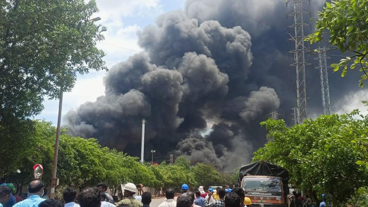 Two dead as fire breaks out in pharma unit in Anakapalli district