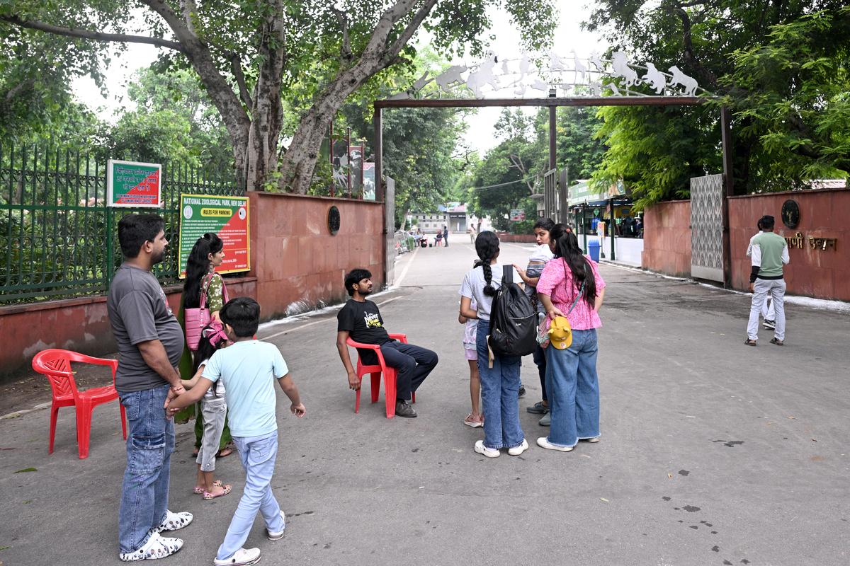 Delhi zoo closed due to bird flu in New Delhi on August 30, 2025.