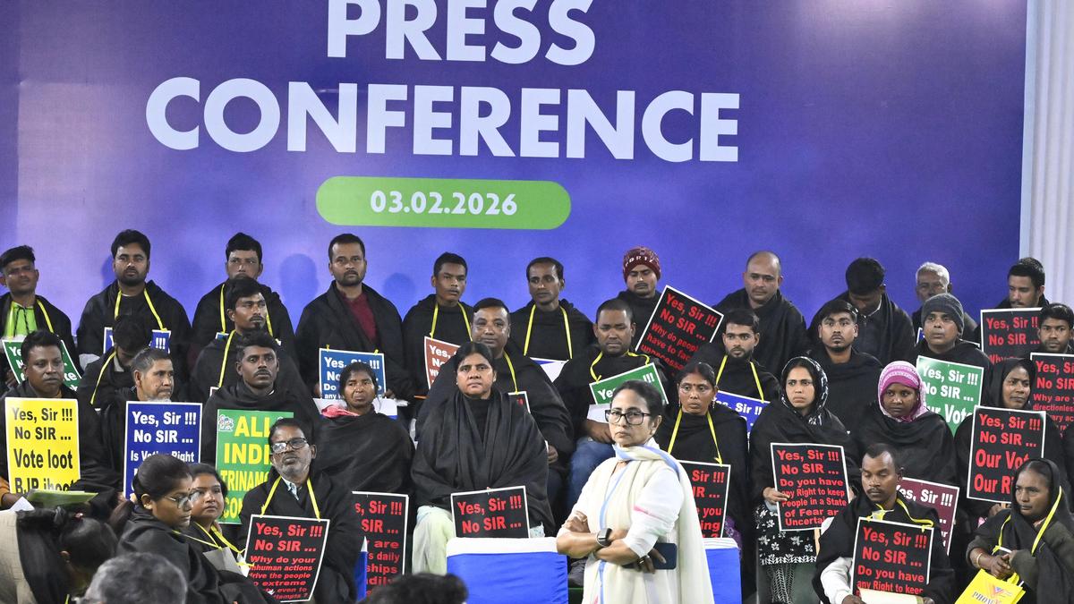 Case against West Bengal SIR: Mamata Banerjee likely to appear in person in Supreme Court on February 4 - The Hindu by Authors