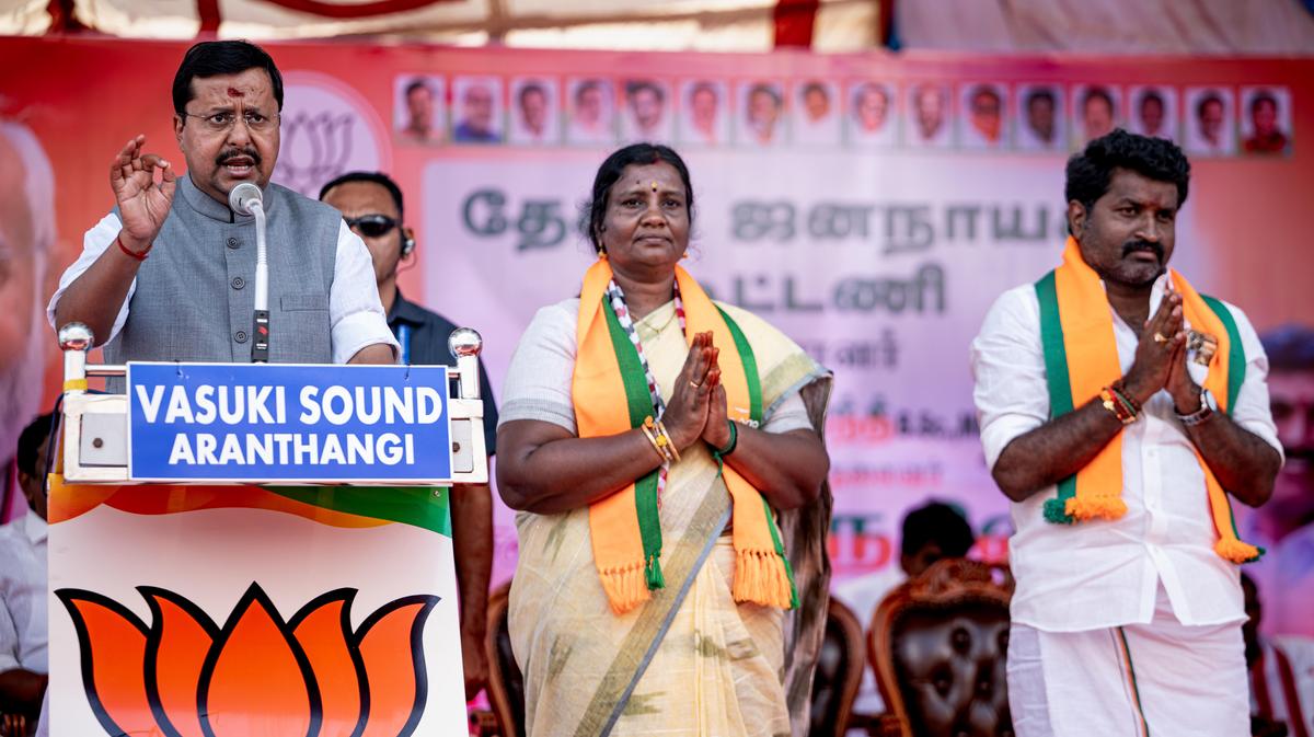 Time for a double-engine government in Tamil Nadu, says BJP chief Nitin Nabin