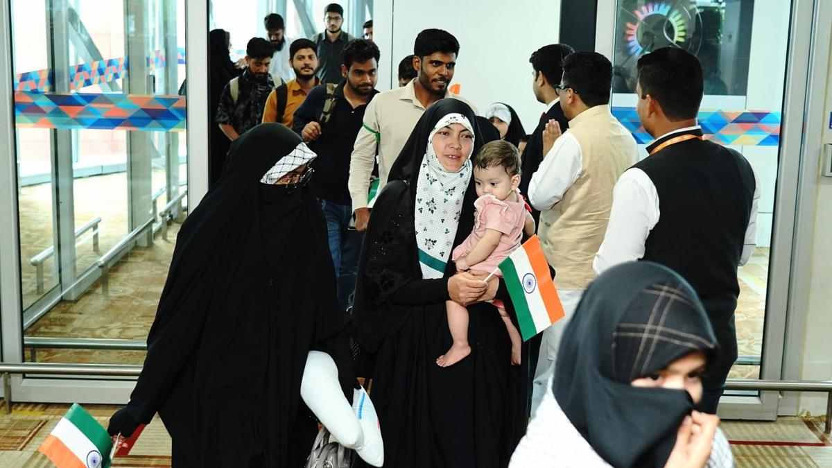Operation Sindhu: 2576 Indian nationals have now been brought home from Iran, says MEA
