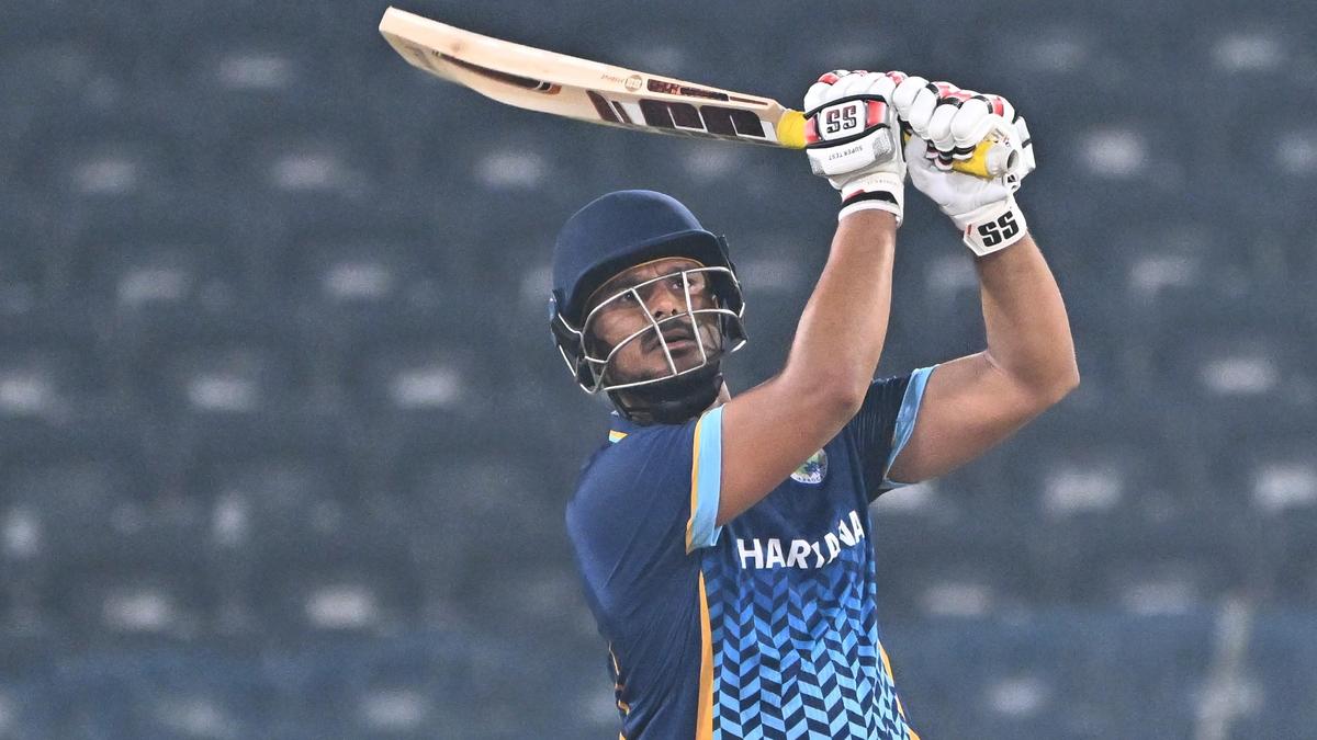 Haryana beat Hyderabad in SMAT semifinal; to face Jharkhand in final