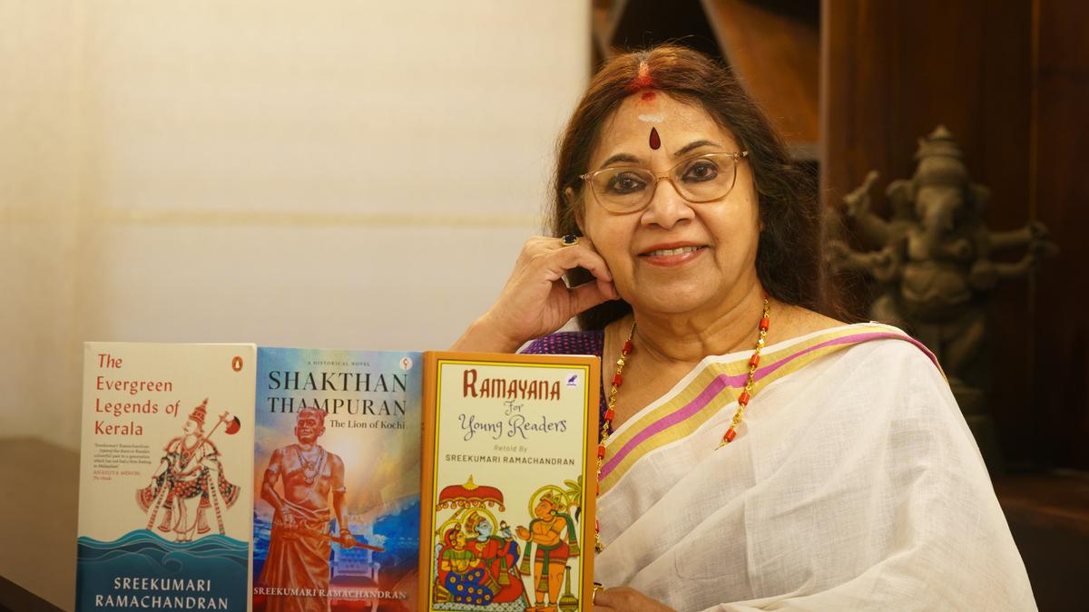 Three books of author Sreekumari Ramachandran to be released in Kochi