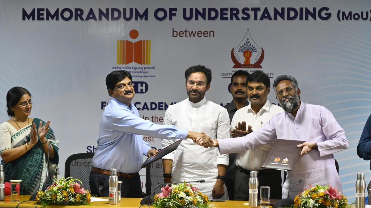 IIT-H to design and offer technical courses at Sammakka Sarakka Central Tribal University from 2026-27 AY