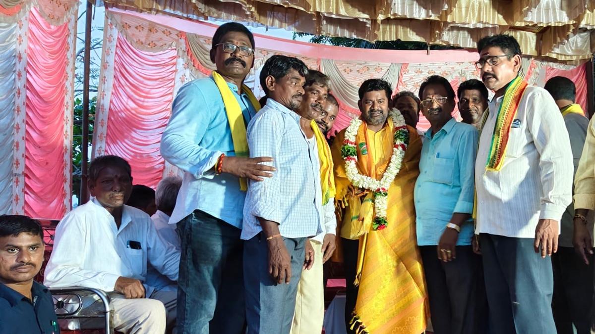 Parvatipuram MLA solves 10-year-old electricity wiring problem in village