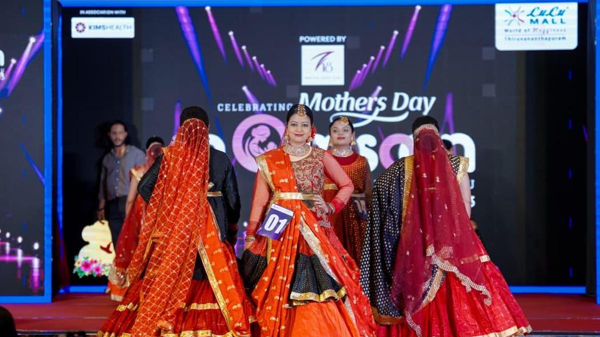 A fashion show featuring pregnant women held in Thiruvananthapuram