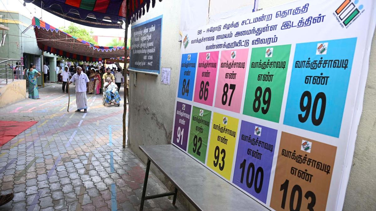 Colour-coded system helps voters to easily locate booths in Erode district