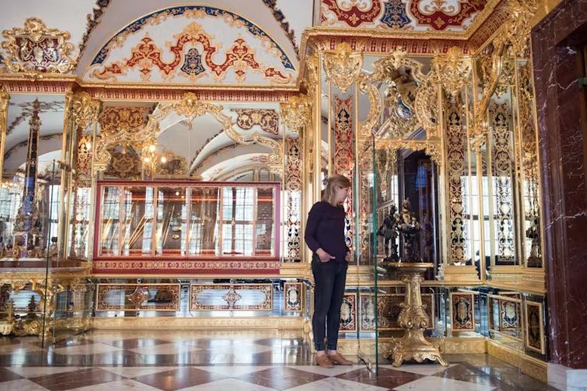 The Jewel Room of the historical Green Vault at the Zwinger Palace in Dresden, which was robbed in 2019. Photo Courtesy: Sebastian Kahnert/picture alliance via Getty Images/The Conversation The Jewel Room of the historical Green Vault at the Zwinger Palace in Dresden, which was robbed in 2019. Photo Courtesy: Sebastian Kahnert/picture alliance via Getty Images/The Conversation