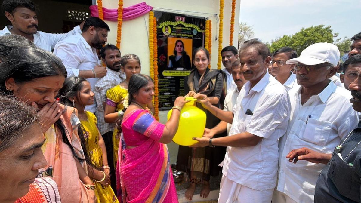Byreddy Shabari's MPLADS Initiative for School Water in Andhra