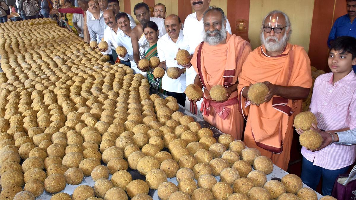 Mysuru temple to distribute two lakh laddus on January 1 to mark New Year