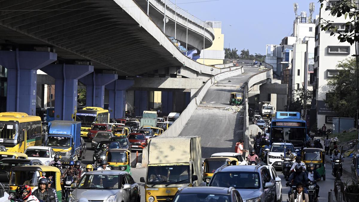 Silk Board double-decker flyover ramps set for February completion
