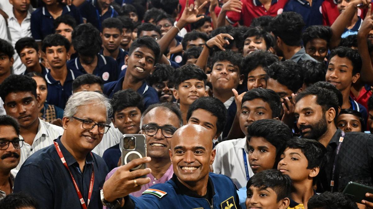 Training for Gaganyaan continuing with full energy: Astronaut Prashanth Balakrishnan Nair