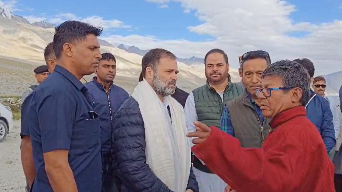 People in Ladakh concerned about grazing land taken away by China: Rahul Gandhi