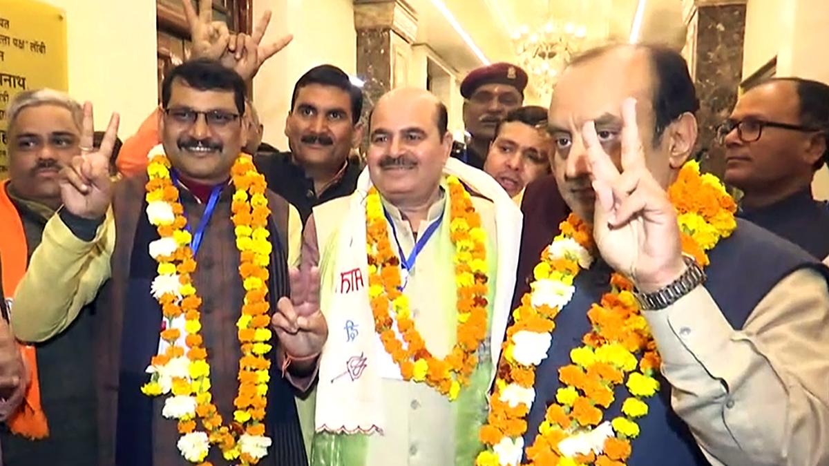 With victory on 30 more Rajya Sabha seats, NDA just 4 short of Upper House majority mark of 121