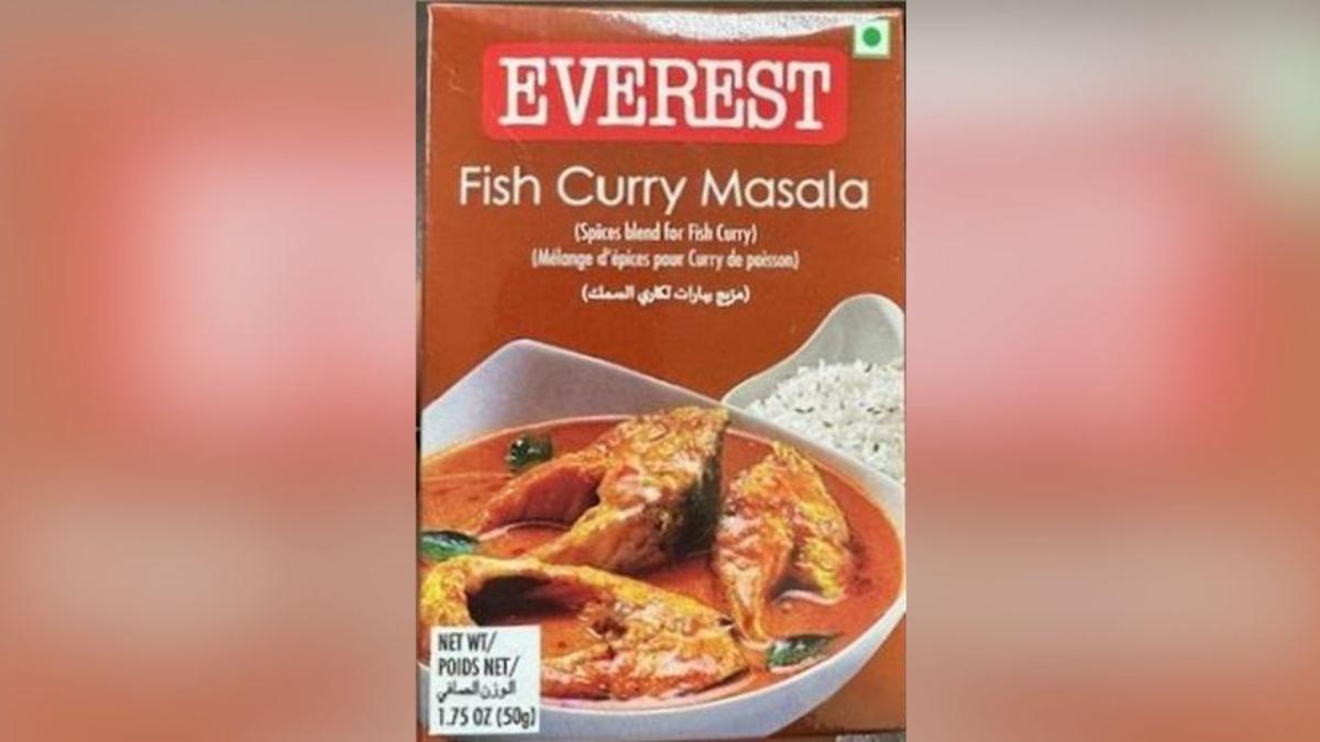 Singapore recalls Everest Fish Curry Masala over alleged pesticide content  - The Hindu